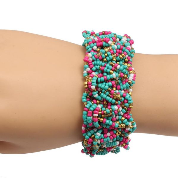 beaded, strands european and american style -selling fashion jewelry bohemia handmade beaded rice bead ladies exquisite bracelet, Black
beaded, strands european and american style -selling fashion jewelry bohemia handmade beaded rice bead ladies exquisite bracelet, Black
