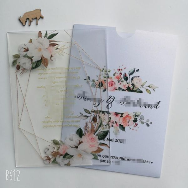 greeting cards ,transparent acrylic wedding invitations,birthday,menu card pocket envelope with print logo
greeting cards ,transparent acrylic wedding invitations,birthday,menu card pocket envelope with print logo