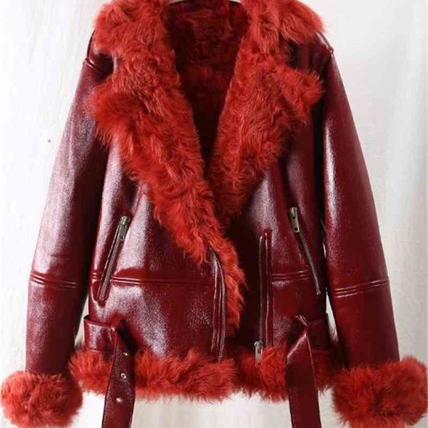 natural coat female winter sheep shearing wool liner jacket women clothes vintage double faced real fur overcoat lw1847, Black
natural coat female winter sheep shearing wool liner jacket women clothes vintage double faced real fur overcoat lw1847, Black