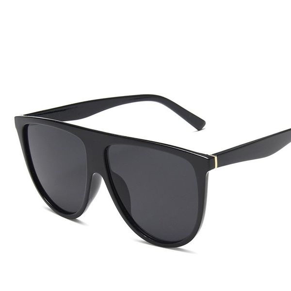 sunglasses fashion flat gradient frame women 2021 retro big sun glasses trendy brand designer uv400, White;black
sunglasses fashion flat gradient frame women 2021 retro big sun glasses trendy brand designer uv400, White;black