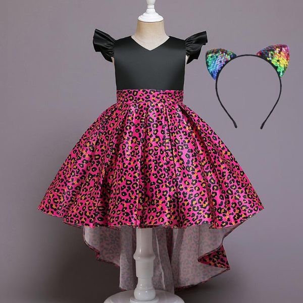 girl's dresses bh-322#ball gown o-neck flower girl short children's dress wholesale tail leopard rose red green, Red;yellow
girl's dresses bh-322#ball gown o-neck flower girl short children's dress wholesale tail leopard rose red green, Red;yellow