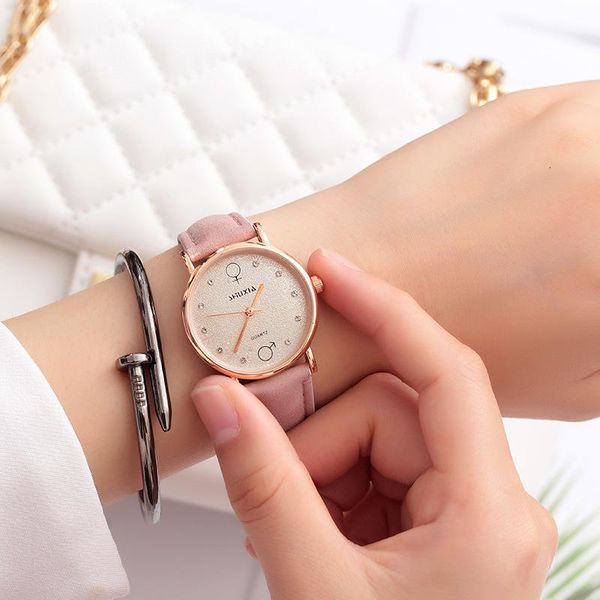 wristwatches candy color female student contracted fashion trend waterproof personality leisure atmosphere lovely watch, Slivery;brown
wristwatches candy color female student contracted fashion trend waterproof personality leisure atmosphere lovely watch, Slivery;brown