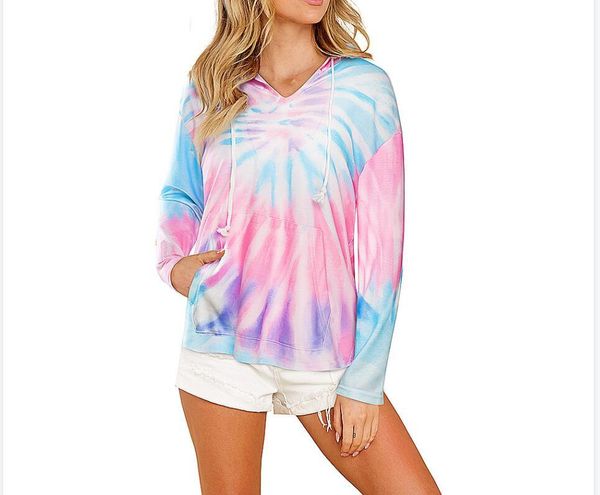 women's hoodies & sweatshirts tie-dye printed sweatshirt pattern printing autumn winter casual sportswear, Black
women's hoodies & sweatshirts tie-dye printed sweatshirt pattern printing autumn winter casual sportswear, Black