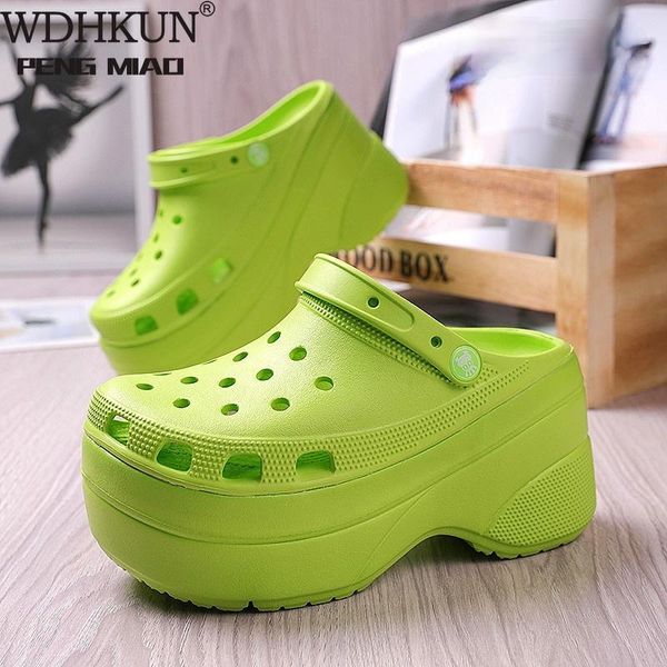 summer green platform high heels sandals non-slip wedges shoes for women cm increase fashion garden flat, Black
summer green platform high heels sandals non-slip wedges shoes for women cm increase fashion garden flat, Black