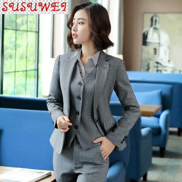 two-piece women's professional suit for autumn and winter casual office female jacket work clothes women elegant two piece pant, White
two-piece women's professional suit for autumn and winter casual office female jacket work clothes women elegant two piece pant, White