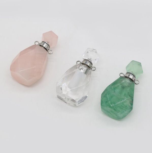 Charms A Natural Stone Semi-precious Perfume Bottle Pendant For Jewelry Making DIY Fit Necklaces Earrings Women Gifts 20*35mm, Bronze;silver
Charms A Natural Stone Semi-precious Perfume Bottle Pendant For Jewelry Making DIY Fit Necklaces Earrings Women Gifts 20*35mm, Bronze;silver