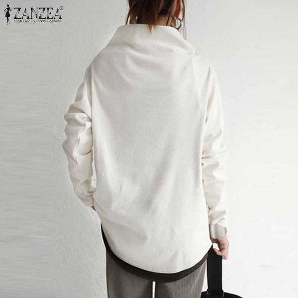 women's blouses & shirts blouses fashion solid pullovers turtleneck blouse autumn casual long sleeve blusas female basic chemise plus, White
women's blouses & shirts blouses fashion solid pullovers turtleneck blouse autumn casual long sleeve blusas female basic chemise plus, White