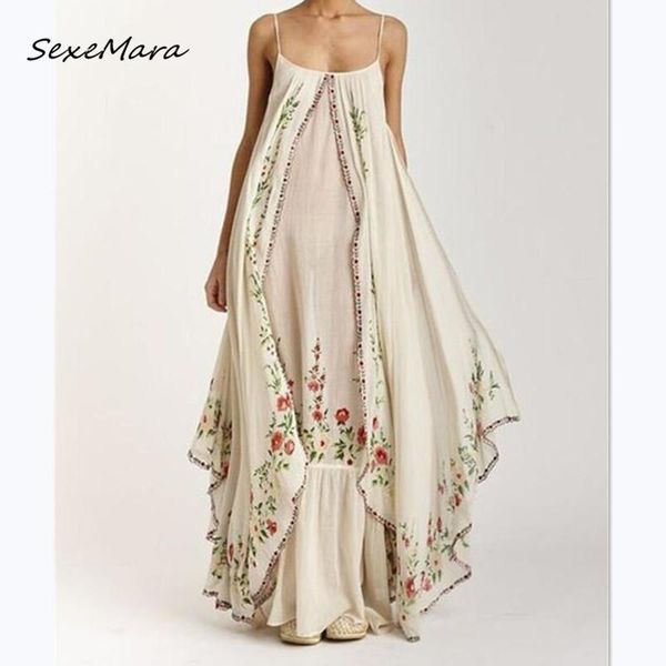 summer 2021 plus size casual women long dress elegant spaghetti straps ruffles loose dresses, Black;gray
summer 2021 plus size casual women long dress elegant spaghetti straps ruffles loose dresses, Black;gray
