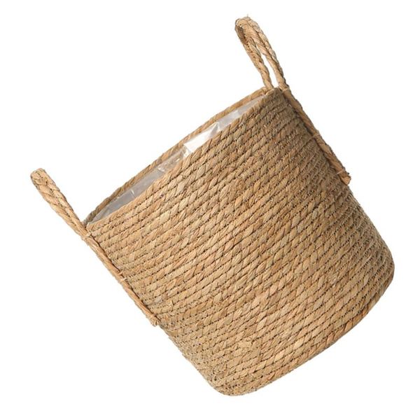 1pc vintage flowerpot home adornment multipurpose straw flower pot (16cm) storage baskets
1pc vintage flowerpot home adornment multipurpose straw flower pot (16cm) storage baskets