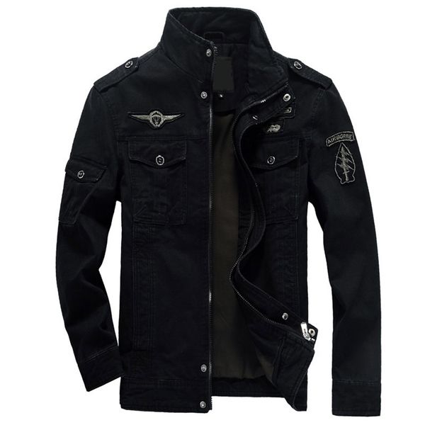 6xl men jacket jeans military army soldier outerwear cotton male brand clothing spring autumn mens bomber jackets 211029, Black;brown
6xl men jacket jeans military army soldier outerwear cotton male brand clothing spring autumn mens bomber jackets 211029, Black;brown
