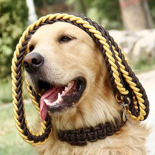 dog collar strong traction rope leashes set nylon large pet product vj-drop collars &
dog collar strong traction rope leashes set nylon large pet product vj-drop collars &