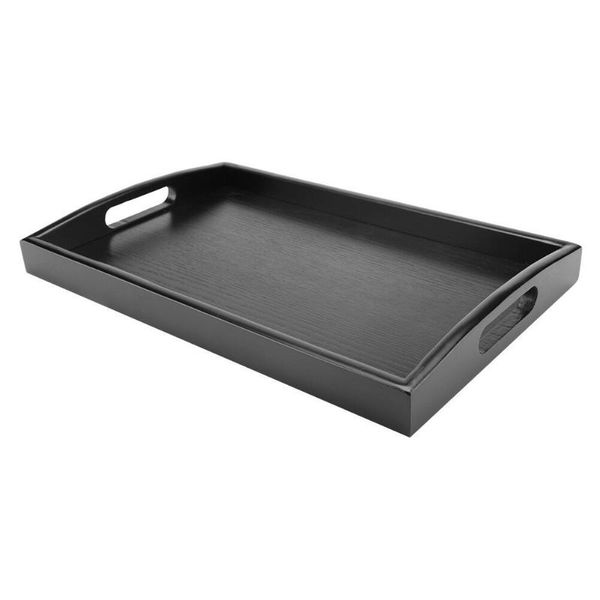 dishes & plates ly serving tray large black wood rectangle butler breakfast trays with handles easy to grip
dishes & plates ly serving tray large black wood rectangle butler breakfast trays with handles easy to grip