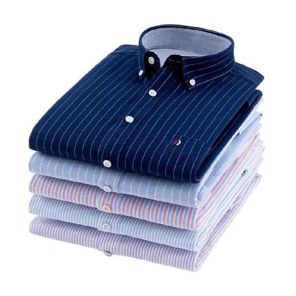 men's casual shirts 2021 spring cotton shirt long sleeve plaid washed oxford spinning, White;black
men's casual shirts 2021 spring cotton shirt long sleeve plaid washed oxford spinning, White;black