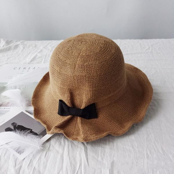 wide brim hats bow-knot cotton and linen sun hat in summer fisherman korean edition foldable girl with elegant quality, Blue;gray
wide brim hats bow-knot cotton and linen sun hat in summer fisherman korean edition foldable girl with elegant quality, Blue;gray