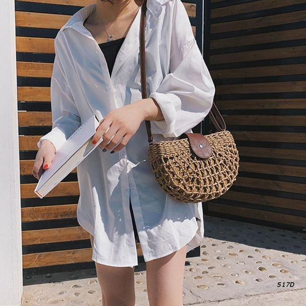waist bags women summer woven straw crossbody bag with adjustable faux leather strap imitation rattan bohemian semicircle clutch shoulder
waist bags women summer woven straw crossbody bag with adjustable faux leather strap imitation rattan bohemian semicircle clutch shoulder