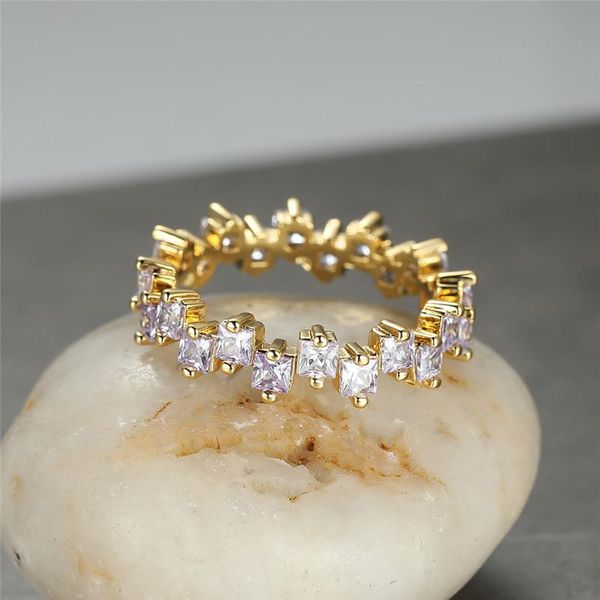 wedding rings luxury crystal small square stone ring charm gold color light purple zircon engagement for women boho jewelry, Slivery;golden
wedding rings luxury crystal small square stone ring charm gold color light purple zircon engagement for women boho jewelry, Slivery;golden