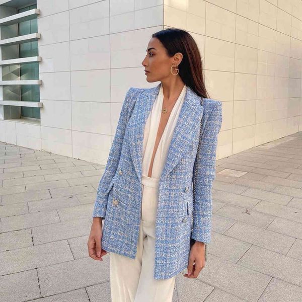 women blazer double-breasted long sleeves checkered textured suit fashion casual chic lady woman 210420, White;black
women blazer double-breasted long sleeves checkered textured suit fashion casual chic lady woman 210420, White;black