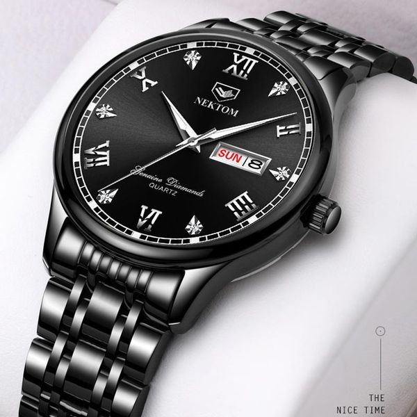 wristwatches watches for men brand nektom fashon luxury casual watch waterproof week clock quartz wristwatch relogio masculino, Slivery;brown
wristwatches watches for men brand nektom fashon luxury casual watch waterproof week clock quartz wristwatch relogio masculino, Slivery;brown