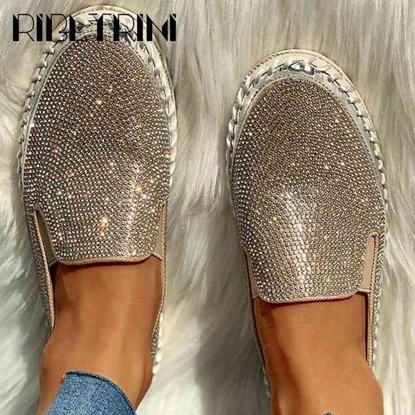 dress shoes large size 43 female slip on braethable wearable platform shoes shining rhinestone women comfy loafers, Black
dress shoes large size 43 female slip on braethable wearable platform shoes shining rhinestone women comfy loafers, Black
