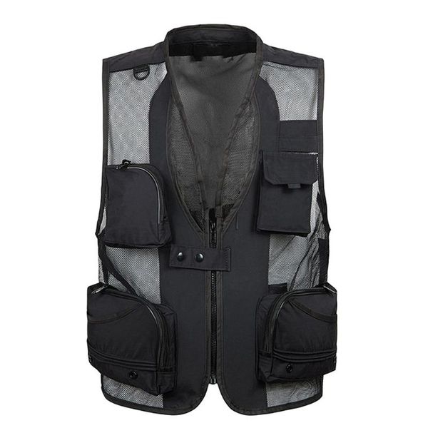 men's vests mesh breathable quick-dry fishing po vest journalist hunting multi pockets vest,, Black;white
men's vests mesh breathable quick-dry fishing po vest journalist hunting multi pockets vest,, Black;white