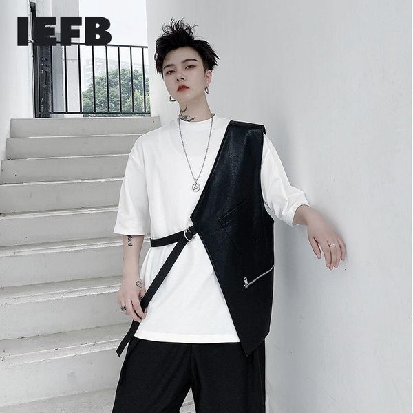 iefb/men's wear 2021 spring summer niche design ribbon metal buckle solid color male's pu leather fashion tide black whtie men�, Black;white
iefb/men's wear 2021 spring summer niche design ribbon metal buckle solid color male's pu leather fashion tide black whtie men�, Black;white