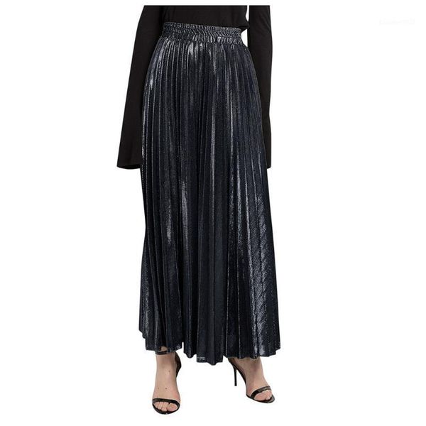 skirts women skirt fashion high waist pleated solid color long loose lady casual #40%, Black
skirts women skirt fashion high waist pleated solid color long loose lady casual #40%, Black