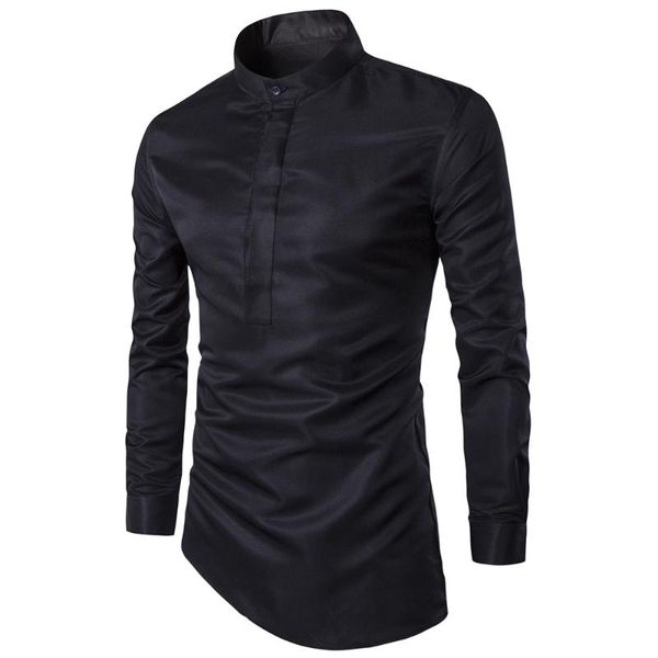 personalized fashion men's shirts business casual slim dress shirt men clothes camisa masculina black & white, White;black
personalized fashion men's shirts business casual slim dress shirt men clothes camisa masculina black & white, White;black
