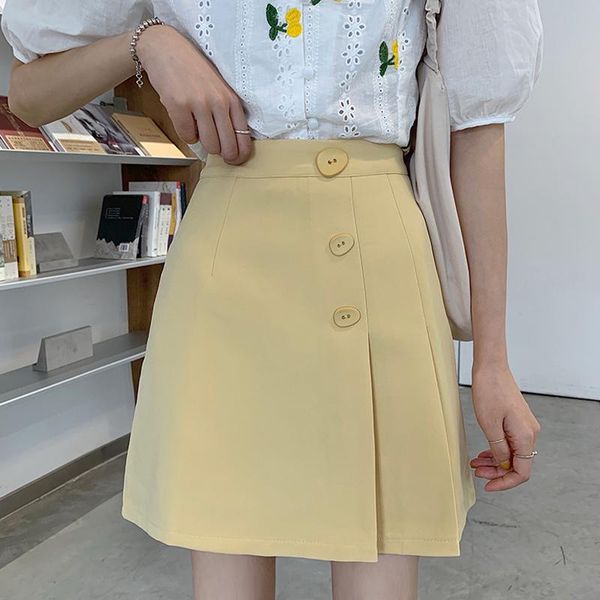 skirts yellow pleated skirt women designer buttons a-line irregular warp zipper slim fitted high waist elegant plus size x324, Black
skirts yellow pleated skirt women designer buttons a-line irregular warp zipper slim fitted high waist elegant plus size x324, Black