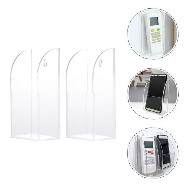 2pcs racks practical transparent acrylic convenient storage boxes phone for office home hooks & rails
2pcs racks practical transparent acrylic convenient storage boxes phone for office home hooks & rails