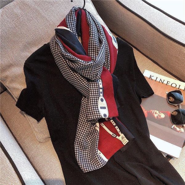 scarves scarf plaid shawl women's autumn and winter all-matching western style cotton linen multi-functional, Blue;gray
scarves scarf plaid shawl women's autumn and winter all-matching western style cotton linen multi-functional, Blue;gray
