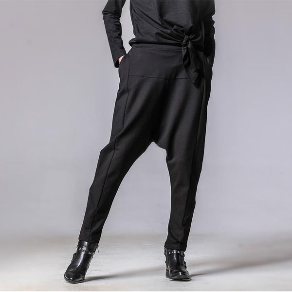 women's pants & capris women spring summer fashion elastic waist black casual loose ladies european style harem cross-pants streetwear, Black;white
women's pants & capris women spring summer fashion elastic waist black casual loose ladies european style harem cross-pants streetwear, Black;white