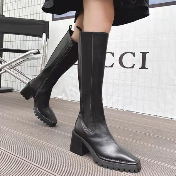 boots 2021 winter aw king children thick-soled knight leather but knee square toe thick high-heeled, Black
boots 2021 winter aw king children thick-soled knight leather but knee square toe thick high-heeled, Black