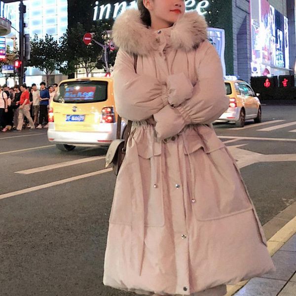 women's trench coats 2021 slim padded jacket winter thick warm windbreaker trend fashion fur collar coat japanese wind belt bow large p, Tan;black
women's trench coats 2021 slim padded jacket winter thick warm windbreaker trend fashion fur collar coat japanese wind belt bow large p, Tan;black