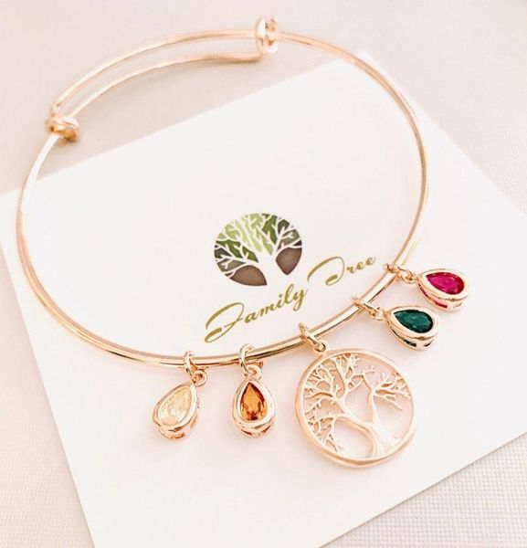 bangle tree round bracelet for women birthstone women's metal stainless steel jewelry 2021 gifts mother accessories, Black
bangle tree round bracelet for women birthstone women's metal stainless steel jewelry 2021 gifts mother accessories, Black