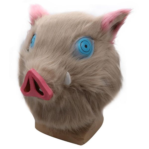 party masks demon slayer kimetsu no yaiba hashibira inosuke cosplay mask pig latex helmet masquerade costume props for adult
party masks demon slayer kimetsu no yaiba hashibira inosuke cosplay mask pig latex helmet masquerade costume props for adult
