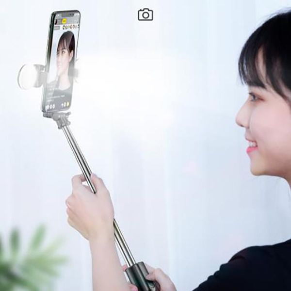 selfie monopods two led fill light bluetooth remote control stick with tripod for mobile phone deskstand portable stretchable holder
selfie monopods two led fill light bluetooth remote control stick with tripod for mobile phone deskstand portable stretchable holder
