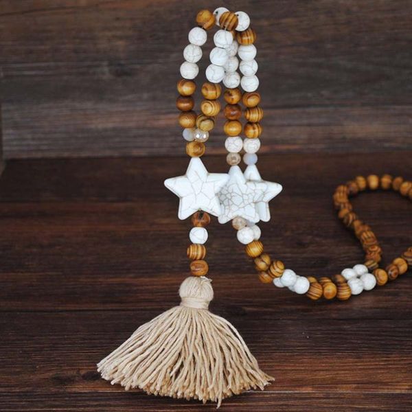 pendant necklaces wooden strand bead necklace for women handmade star butterfly bohemian tassels sweater chain men long trendy gift 2021, Silver
pendant necklaces wooden strand bead necklace for women handmade star butterfly bohemian tassels sweater chain men long trendy gift 2021, Silver
