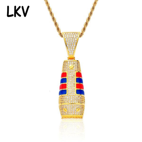 hiphop rap jewelry creative men's razor pendant gold plated zircon hip hop necklace, Silver
hiphop rap jewelry creative men's razor pendant gold plated zircon hip hop necklace, Silver