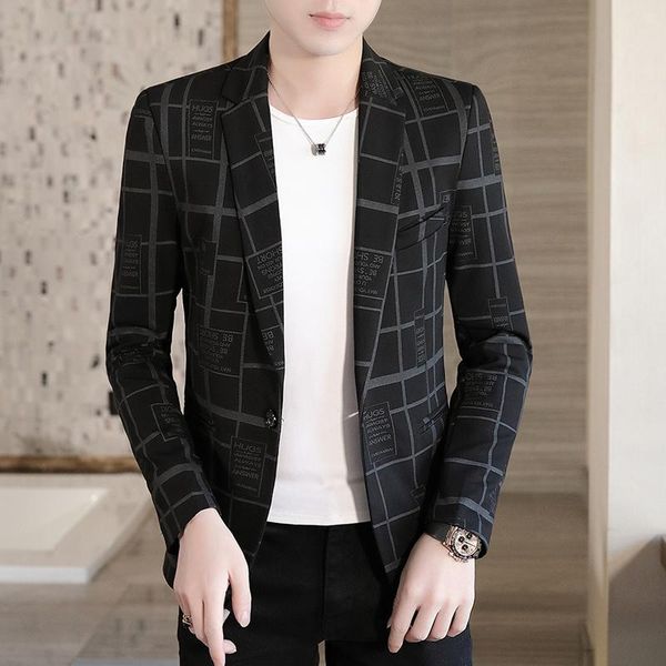 men's suits & blazers 2021 spring autumn suit jacket business casual printing fashion slim wedding banquet male, White;black
men's suits & blazers 2021 spring autumn suit jacket business casual printing fashion slim wedding banquet male, White;black