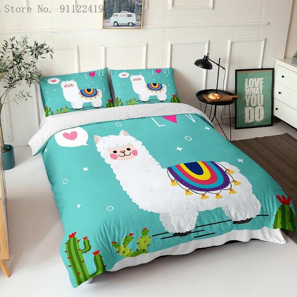 bedding sets cartoon alpaca set kids duvet cover bed sheet single double king size quilt covers cute animal printing bedclothes
bedding sets cartoon alpaca set kids duvet cover bed sheet single double king size quilt covers cute animal printing bedclothes