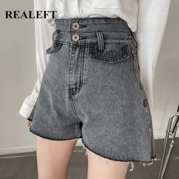 women's jeans realeft summer 2021 high waist buttons denim shorts tassel casual loose ladies fashion female classic trouses, Blue
women's jeans realeft summer 2021 high waist buttons denim shorts tassel casual loose ladies fashion female classic trouses, Blue