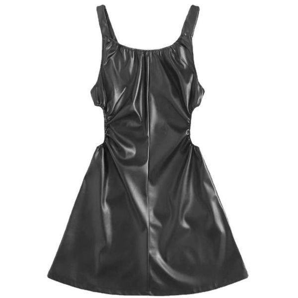 casual dresses women dress for 2021 plus sizes pu leather backless pure color bind split solid polyester summer size tunic beach and, Black;gray
casual dresses women dress for 2021 plus sizes pu leather backless pure color bind split solid polyester summer size tunic beach and, Black;gray