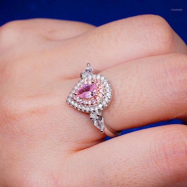 cluster rings uilz water drop wedding for women band trendy pink cubic zircon stone paved engagement ring wholesale lots, Golden;silver
cluster rings uilz water drop wedding for women band trendy pink cubic zircon stone paved engagement ring wholesale lots, Golden;silver