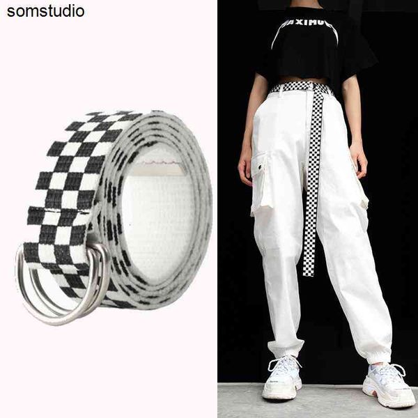 women canvas belt 2021 plaid checkered belts for long black hip hop waistband ladies white checkerboard couple fashion, Black;brown
women canvas belt 2021 plaid checkered belts for long black hip hop waistband ladies white checkerboard couple fashion, Black;brown
