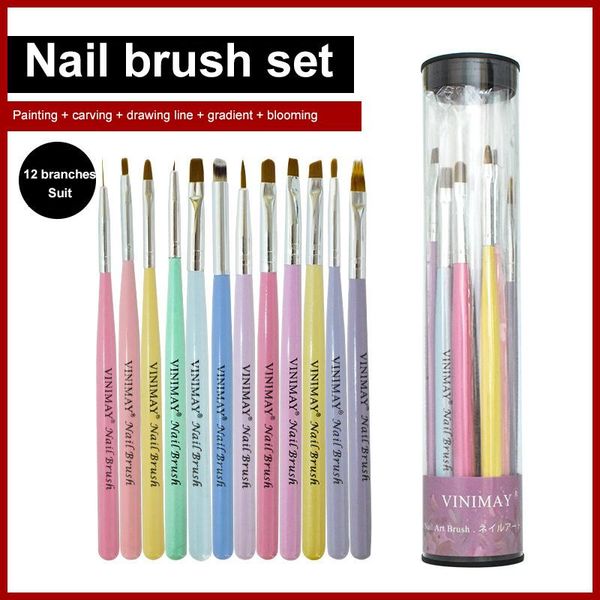 nail art kits 12 painting brush set gradient line crystal acrylic thin liner drawing pen tool for extending uv gel
nail art kits 12 painting brush set gradient line crystal acrylic thin liner drawing pen tool for extending uv gel