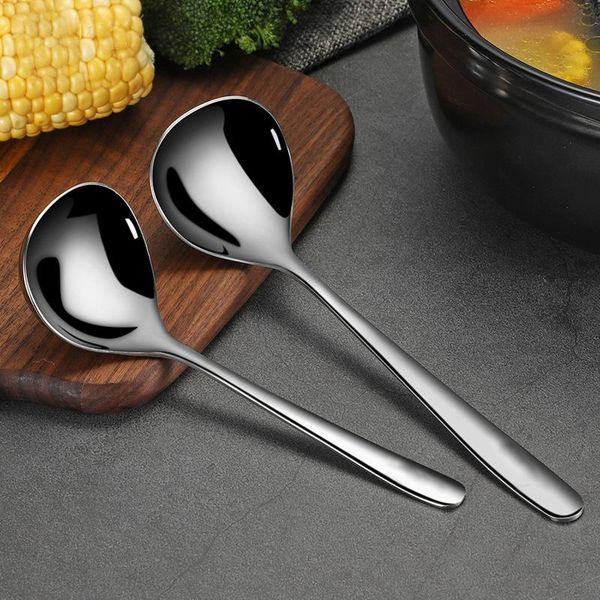 spoons stainless steel tablespoons kitchen tableware spoon korean creative cooking utensils long handle home el pot soup tools
spoons stainless steel tablespoons kitchen tableware spoon korean creative cooking utensils long handle home el pot soup tools