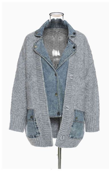 sweaters msxu casual classy female denies shredded sweatshirt fake suit two blazer jacket parts, White;black
sweaters msxu casual classy female denies shredded sweatshirt fake suit two blazer jacket parts, White;black