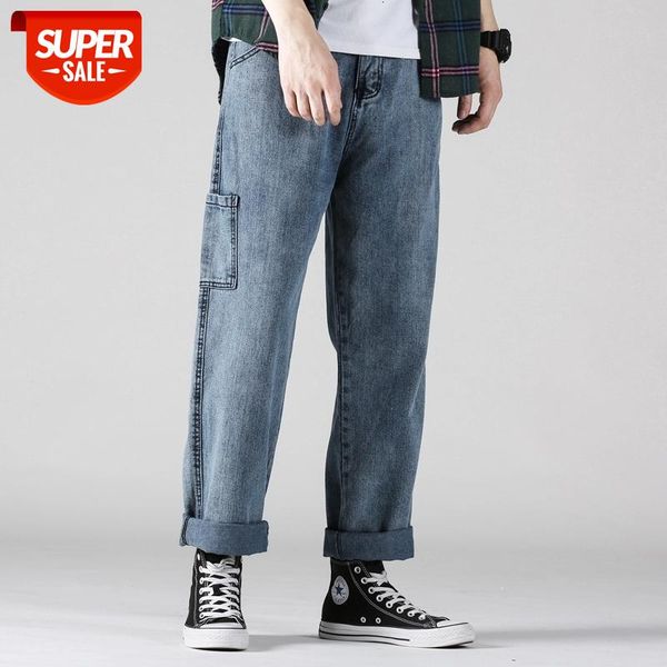 men's casual pants cargo pocket cowboy work wide leg male tide baggy homme blue color wash jeans biker denim trousers #i93y
men's casual pants cargo pocket cowboy work wide leg male tide baggy homme blue color wash jeans biker denim trousers #i93y
