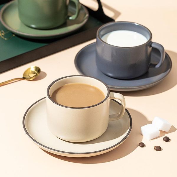 mugs coffee cup and saucer ins nordic ceramic set creative simple breakfast afternoon tea with spoon
mugs coffee cup and saucer ins nordic ceramic set creative simple breakfast afternoon tea with spoon