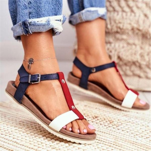 sandals large size color matching buckle womens fashion platform sandalias bottom women slippers beach shoes slides, Black
sandals large size color matching buckle womens fashion platform sandalias bottom women slippers beach shoes slides, Black